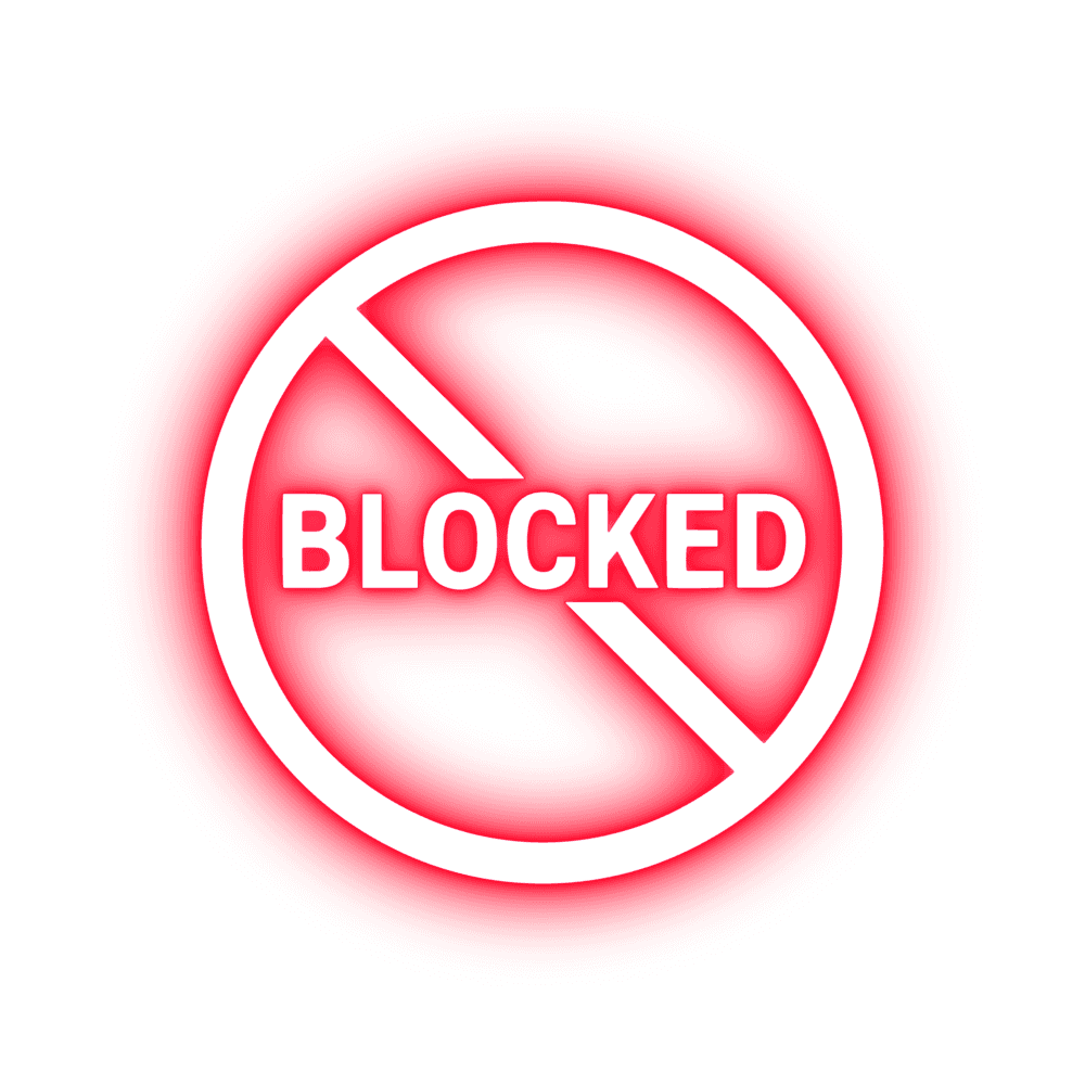 blocked instagram
